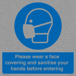 MP6185: Please wear a face covering and sanitise your hands before entering