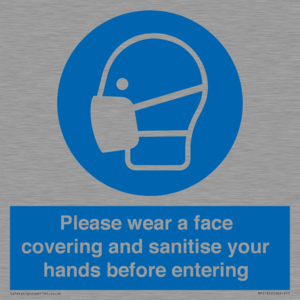 MP6185: Please wear a face covering and sanitise your hands before entering