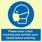MP6185: Please wear a face covering and sanitise your hands before entering
