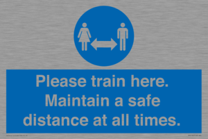 MP6190: Please train here. Maintain a safe distance at all times.
