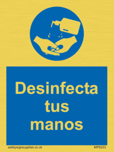 MP6223: Hand sanitising station