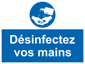 MP6226: D?sinfectez vos mains