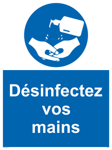 MP6226: D?sinfectez vos mains