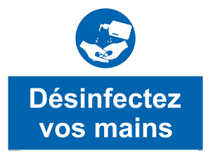 MP6226: D?sinfectez vos mains