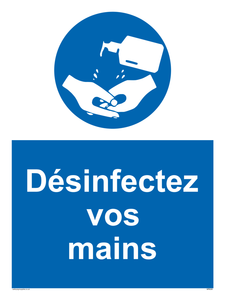 MP6226: D?sinfectez vos mains
