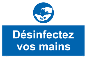 MP6226: D?sinfectez vos mains