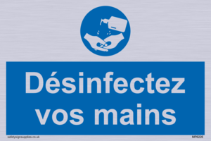 MP6226: D?sinfectez vos mains