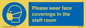 MP6228: Please wear face coverings in the staff room