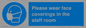 MP6228: Please wear face coverings in the staff room