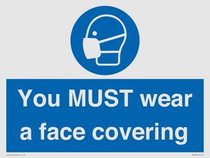 MP6261: You MUST wear a face covering