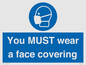 MP6261: You MUST wear a face covering