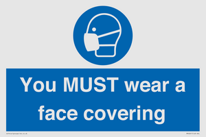 MP6261: You MUST wear a face covering