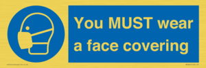 MP6261: You MUST wear a face covering