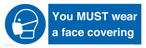 MP6261: You MUST wear a face covering