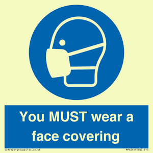 MP6261: You MUST wear a face covering