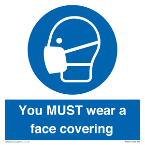 MP6261: You MUST wear a face covering