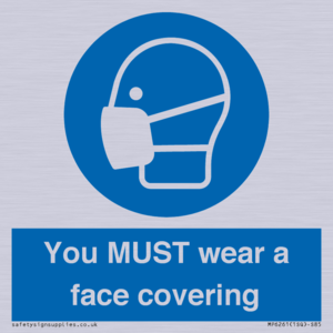 MP6261: You MUST wear a face covering