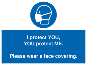 MP6277: I protect you, You protect me Please wear a face covering