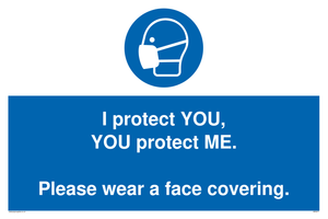 MP6277: I protect you, You protect me Please wear a face covering