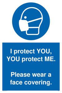 MP6277: I protect you, You protect me Please wear a face covering