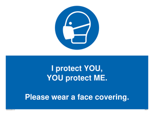 MP6277: I protect you, You protect me Please wear a face covering