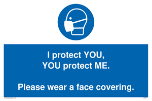 MP6277: I protect you, You protect me Please wear a face covering
