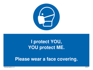 MP6277: I protect you, You protect me Please wear a face covering