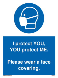 MP6277: I protect you, You protect me Please wear a face covering