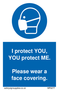 MP6277: I protect you, You protect me Please wear a face covering