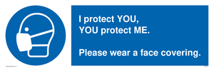 MP6277: I protect you, You protect me Please wear a face covering