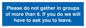 MP6284: Please do not gather in groups of more than 6. If you do we will have to ask you to leave.