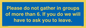 MP6284: Please do not gather in groups of more than 6. If you do we will have to ask you to leave.