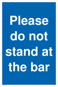 MP6286: Please do not stand at the bar