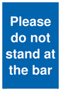 MP6286: Please do not stand at the bar