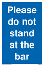 MP6286: Please do not stand at the bar