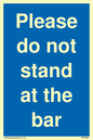 MP6286: Please do not stand at the bar