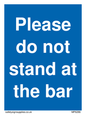 MP6286: Please do not stand at the bar
