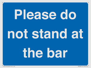 MP6286: Please do not stand at the bar