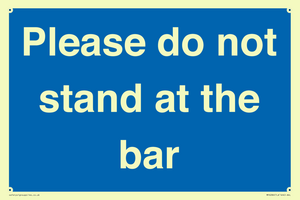 MP6286: Please do not stand at the bar