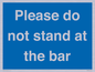 MP6286: Please do not stand at the bar