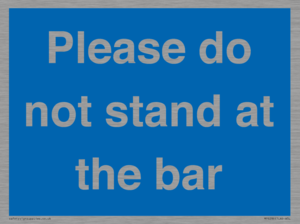 MP6286: Please do not stand at the bar