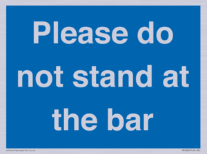 MP6286: Please do not stand at the bar