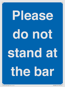 MP6286: Please do not stand at the bar