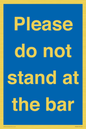 MP6286: Please do not stand at the bar