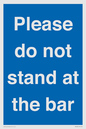 MP6286: Please do not stand at the bar