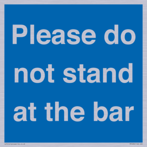MP6286: Please do not stand at the bar