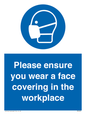 MP6295: Please ensure your wear a face covering in the workplace