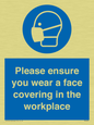 MP6295: Please ensure your wear a face covering in the workplace