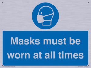 MP6307: Masks must be worn at all times