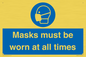 MP6307: Masks must be worn at all times